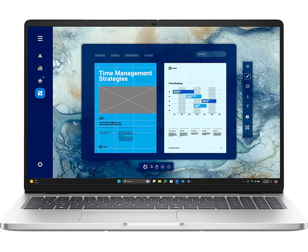 Ноутбук Dell 16 Pro-7653 U7-265 U/16 GB/512 GB SSD/Intel graphics/16” WUXGA/IPS/no OS