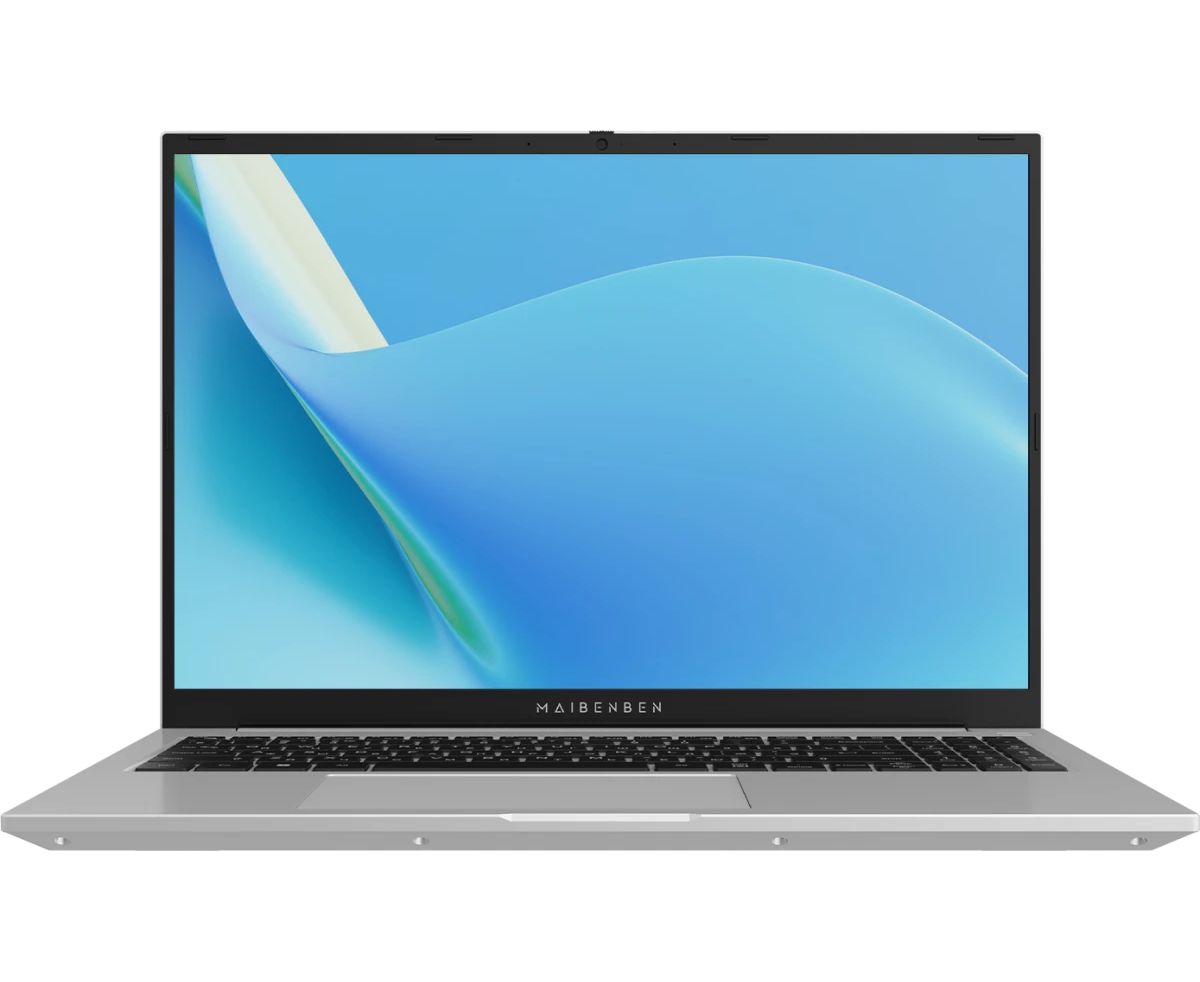 Ноутбук Maibenben M16 B-R574 UM (M16 B-R574 UM0 B14 HS3 E10) Ryzen 5 7430 U 8 Gb SSD512 Gb AMD Radeon Graphics 16" IPS FHD+ (1920x1200) Windows 11 Home silver Wi Fi BT Cam 4825m Ah