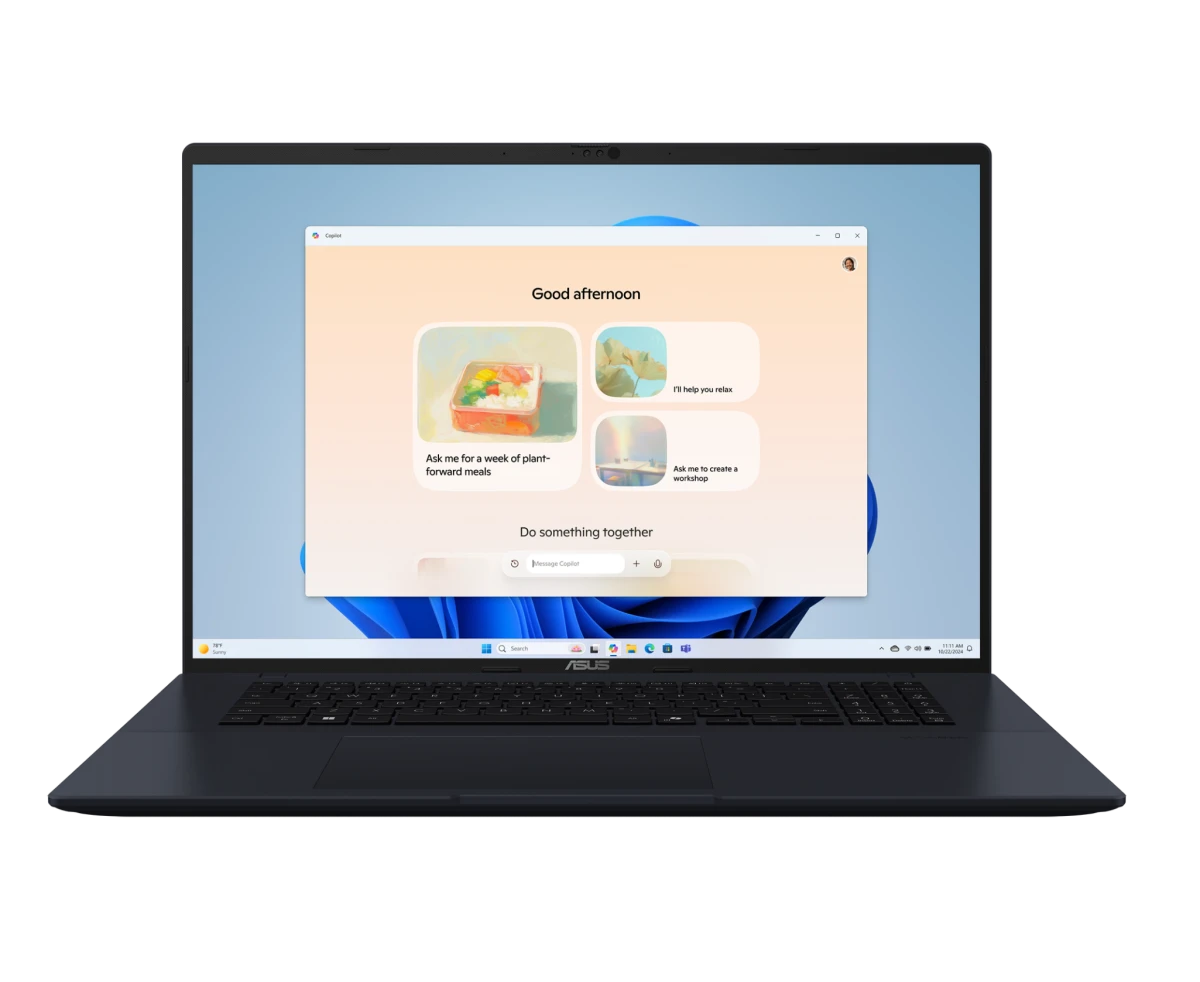 Ноутбук ASUS Vivobook 18 M1807 HA-S8156 (90 NB15 P1-M00 B20) AMD Ryzen 7 260 3.8 G Hz/DDR5 32 GB/1 TB M.2 NV Me PC Ie 4.0 SSD/18.0" WUXGA 144 Hz (1920x1200) No OS