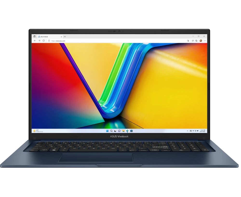 Ноутбук ASUS Vivobook 17 X1704 VA-AU984 (90 NB13 X2-M00 MM0) Intel Core 3 100 U/DDR5 16 GB/512 Gb SSD/Intel UHD Graphics/17.3" FHD (1920x1080) 16:9/No OS