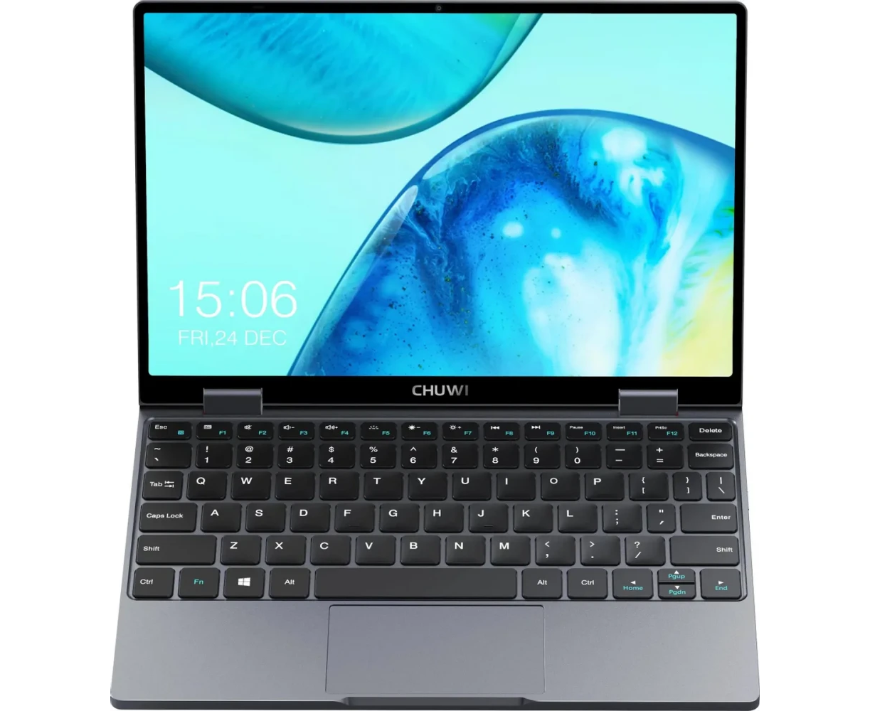 Ноутбук-трансформер CHUWI Mini Book X (CWI558-P52 N5 N1 HDMXX/16) 10.51", IPS, N150 0.8 ГГц, 4 ядра, 16 ГБ LPDDR5, 512 ГБ SSD, Intel Graphics, W11 H, серый