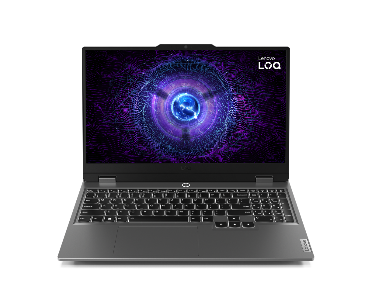 Ноутбук LENOVO LOQ 15 IRX9 (83 DV0071 PS) 15.6" 1920x1080/Intel Core i7-13650 HX/RAM 16 Гб/SSD 512 Гб/RTX 4050 6 Гб/Eng Rus/DOS серый 2.38 кг