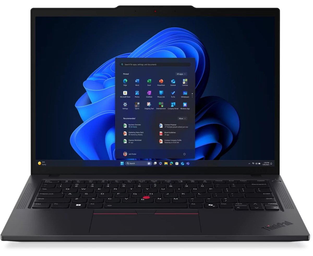 Ноутбук Lenovo Think Pad T14 Gen 6 (21 QG00 ATGQ) 14" WUXGA (1920x1200) AG 400 N, Ultra 5 228 V, 32 GB Soldered LPDDR5x-8533(Mo P) 512 GB SSD,Arc 130 V, Wi-Fi7, BT5.4