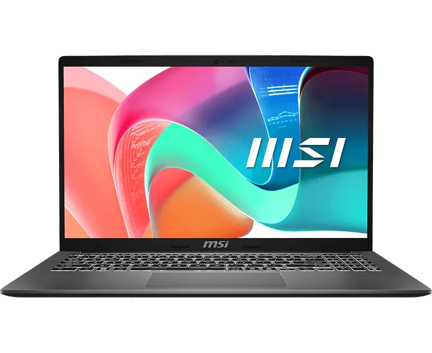 Ноутбук MSI Modern 15 F1 MG-1099 RU (9 S7-15 S111-1099-Win11 Pro) Core 7 150 U 16 Gb SSD512 Gb Intel Graphics 15.6" IPS FHD (1920x1080) grey Wi Fi BT Cam