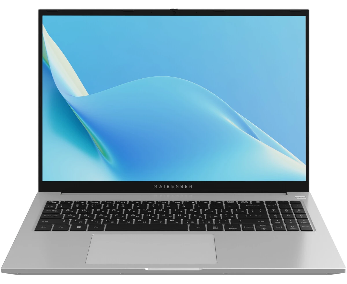 Ноутбук Maibenben M16 B 16" (M16 B-i322 UMB1 SLSRE1) (1920x1200 IPS (60 Hz)), Intel Core i3 1220 P(1.5 Ghz), 8192 Mb, 512 PCISSD Gb, Int:Intel UHD Graphics, Cam, BT, Wi Fi