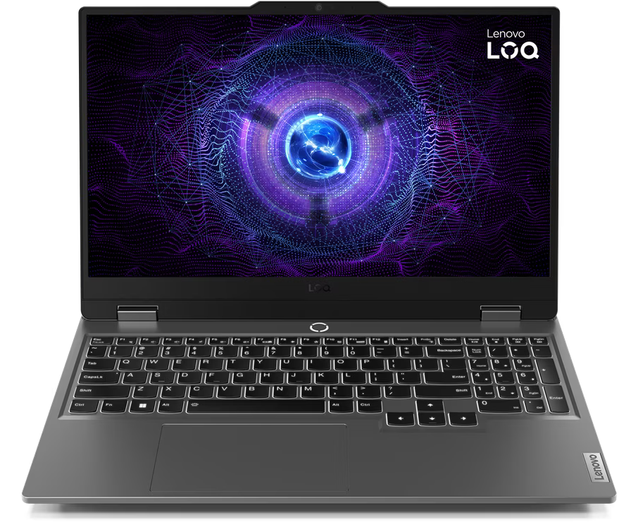Ноутбук Lenovo LOQ 15 IRX9 (83 DV01 EQSA) 15.6" FHD IPS 300 N 144 Hz/i5-13450 HX/16 Gb/512 Gb SSD/RTX 4050 6 Gb/no OS/SKK/Luna Grey