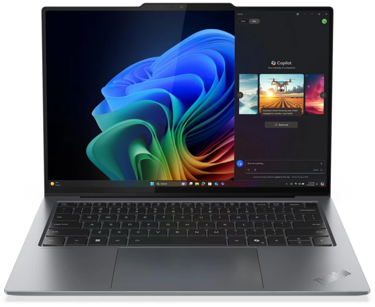 Ноутбук LENOVO Think Pad X9-14 Gen 1 Aura Edition (21 QA0004 US) 14" WUXGA (1920x1200) OLED 400 N, Ultra 7 258 V, 32 GB LPDDR5x-8533, 1 TB SSD M.2, Arc 140 V