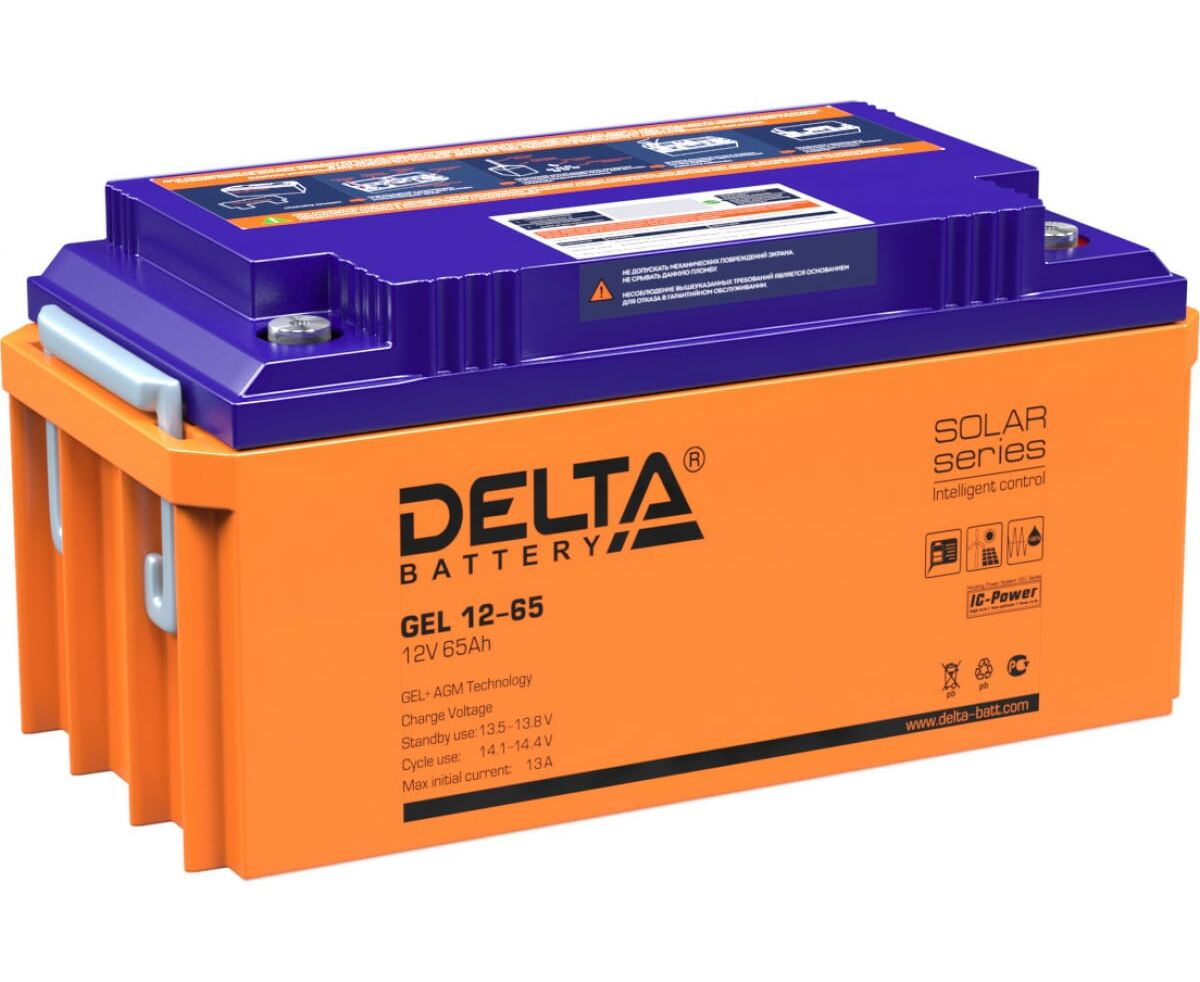 Батарея Delta GEL 12-65
