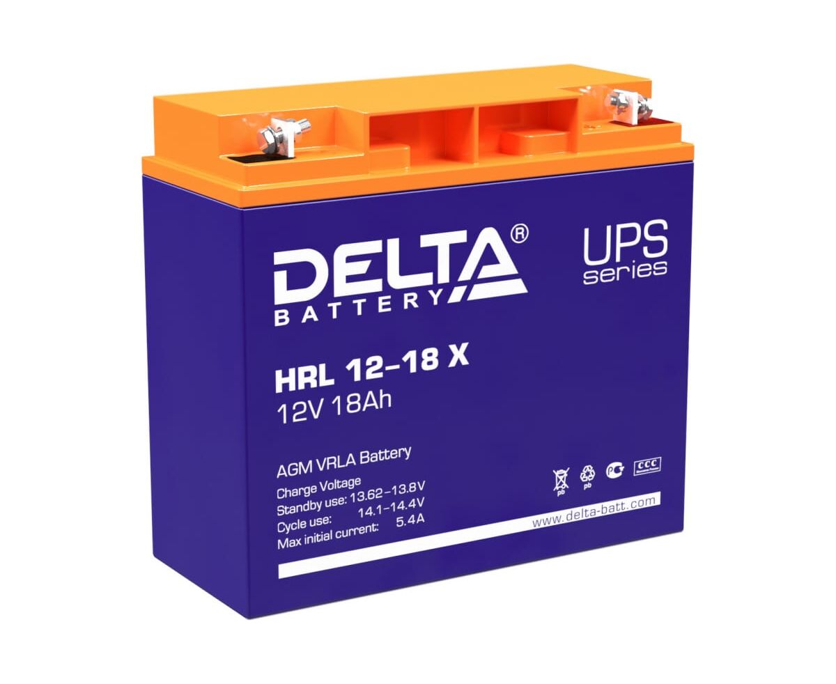 Батарея Delta HRL 12-18 X
