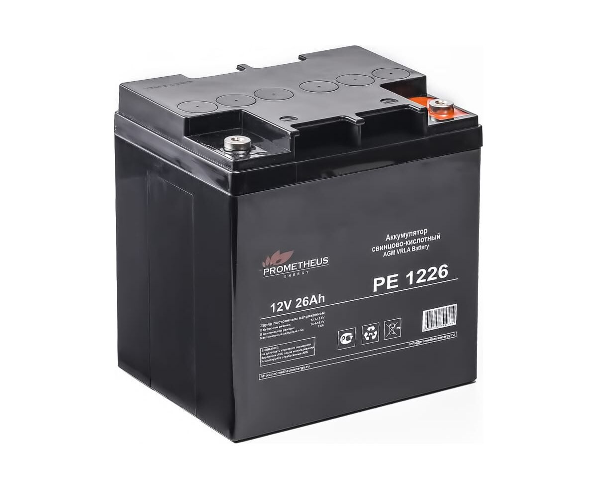 Батарея для ИБП Prometheus Energy PE 1226 12 В 26 Ач