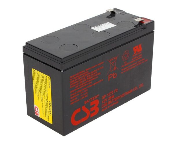 Батарея для ИБП CSB GP1272 F2 28 W 12 В 7.2 Ач