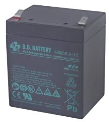 Аккумулятор B.B. Battery HRC 5.5-12 12 V 5 Ah
