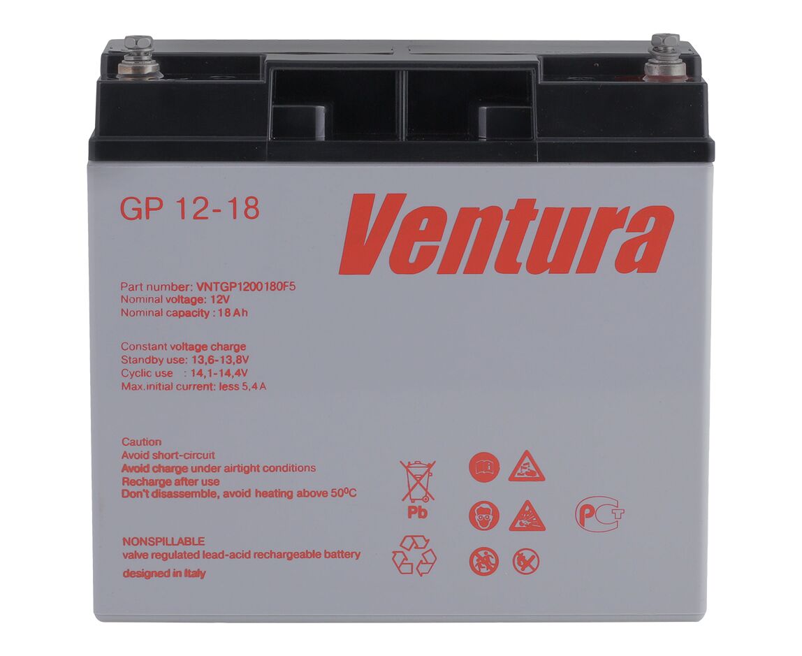 Аккумулятор Ventura GP12-18 12 V 18 Ah