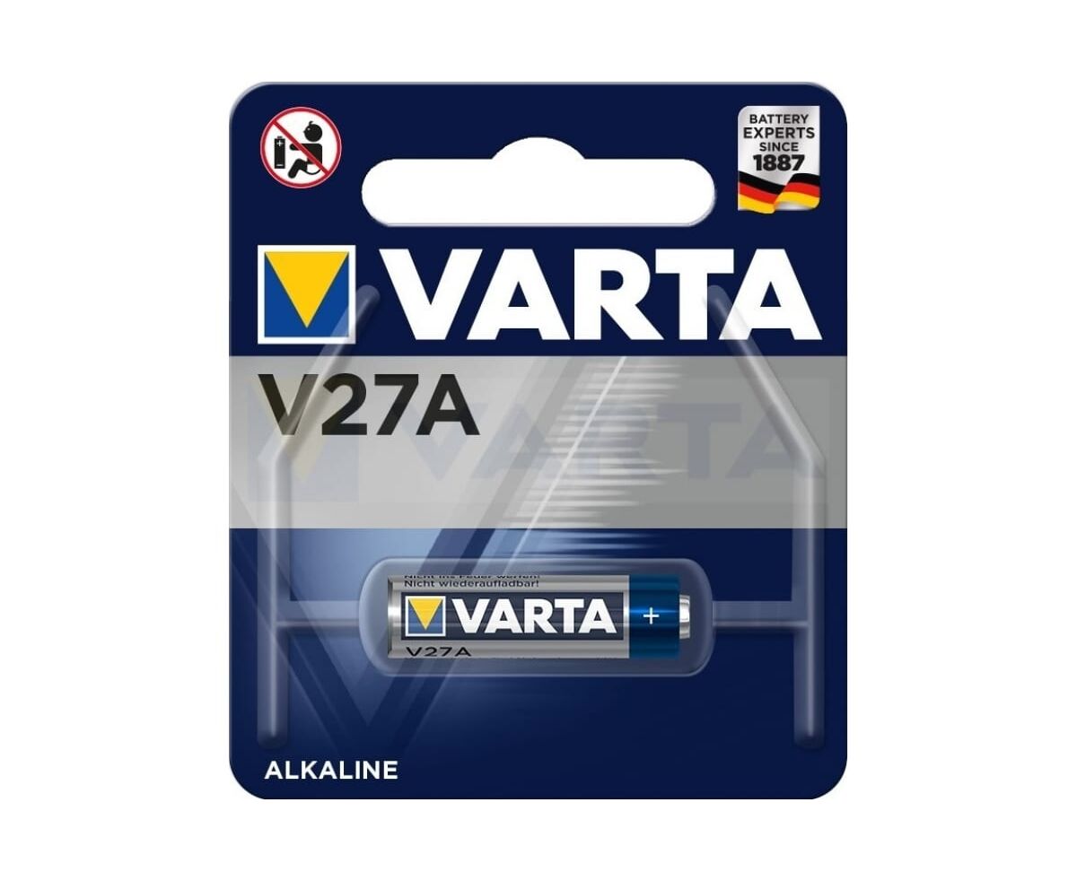 Батарейка Varta ELECTRONICS LR27/A27/MN27 BL1 Alkaline 12 V (4227) (1/10/100)
