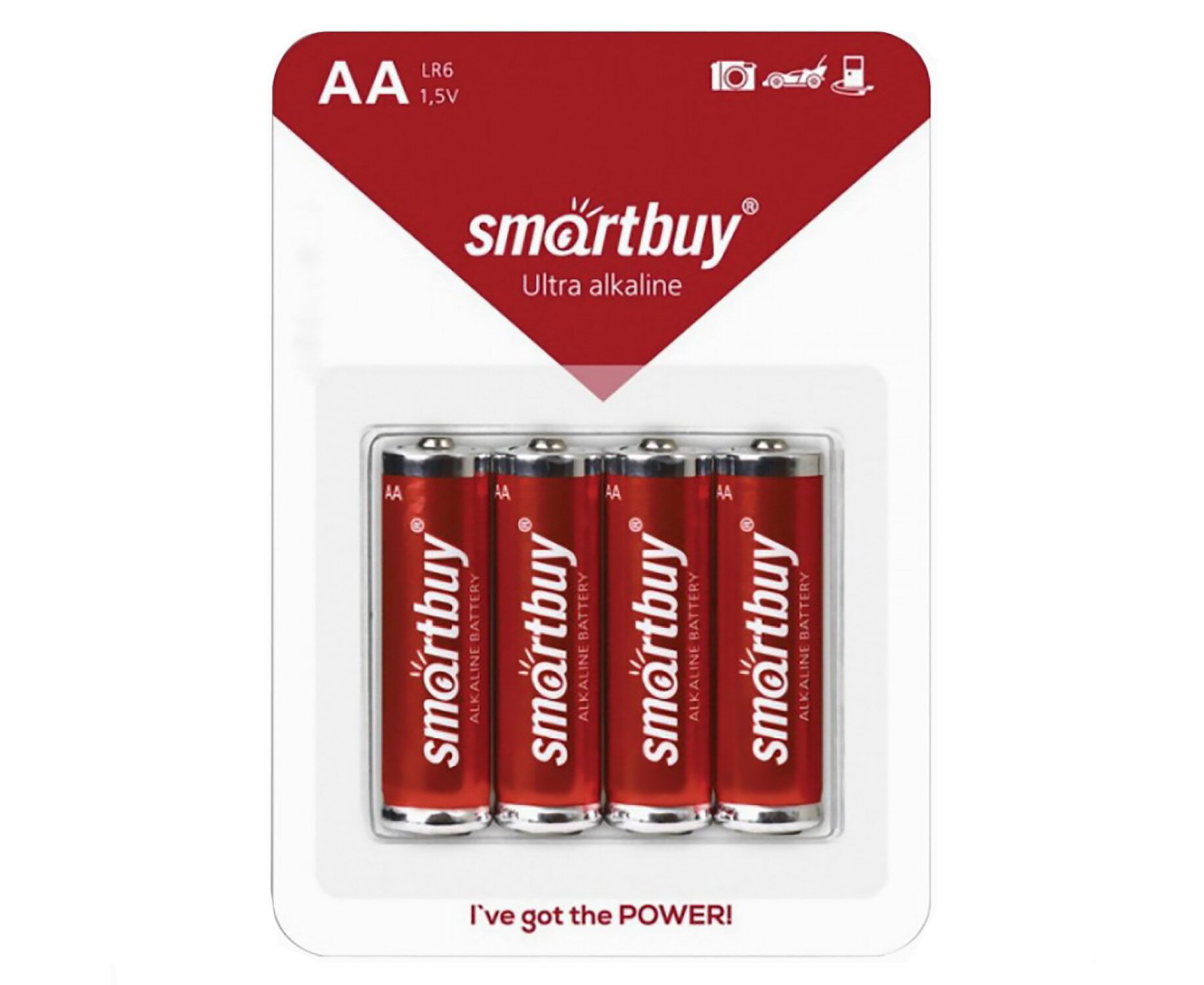 Батарейка AAA Smart Buy LR03 (4-BL) (48/480) (115829)