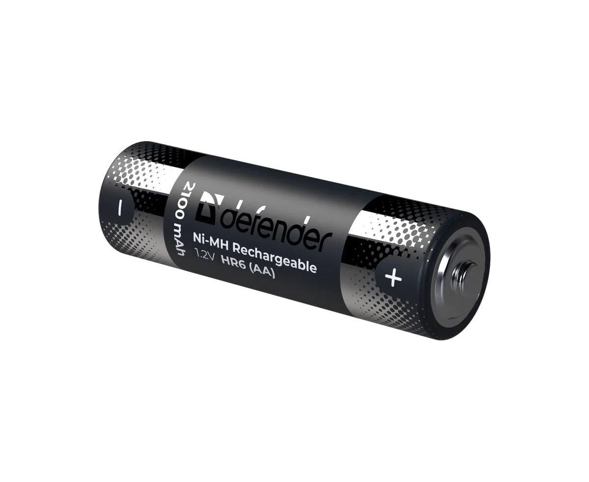 Аккумуляторная батарея DEFENDER HR6-2 BL 2100 m Ah АА, Ni-MH