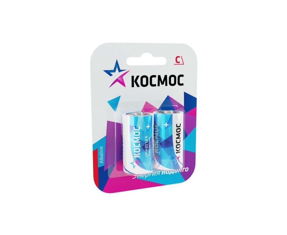 Элемент питания КОСМОС LR14 BL2 (24/96)
