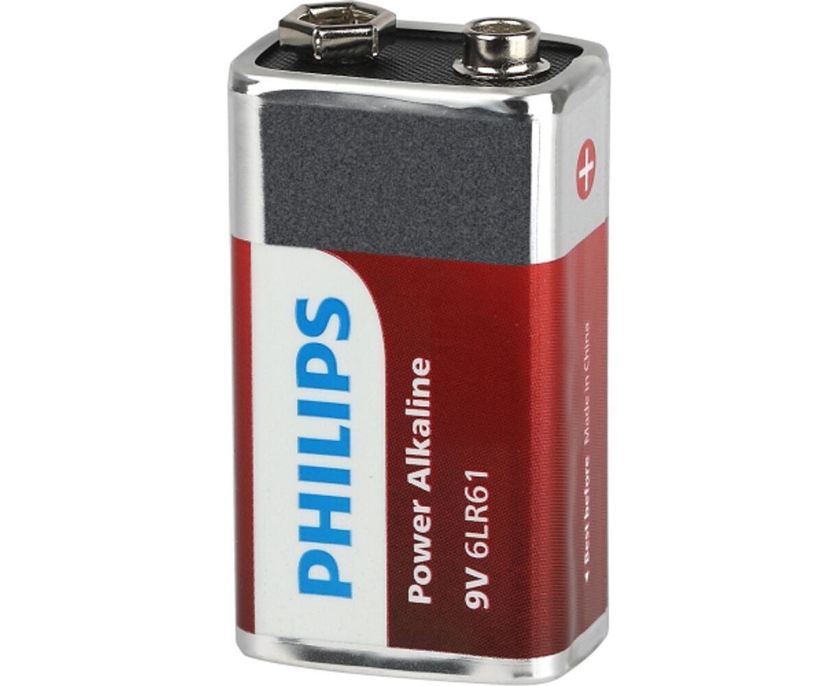 Элемент питания PHILIPS Power 6 LR61/9 V 1 BL (1/12/24/6240)