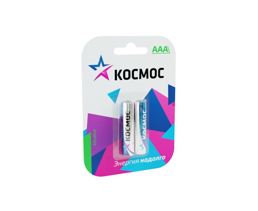 Элемент питания КОСМОС LR03 BL2 (24/288)