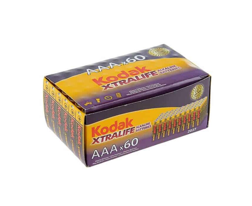 Элемент питания KODAK XTRALIFE LR03 60 colour box [K3 A-60] (60/1200/38400)