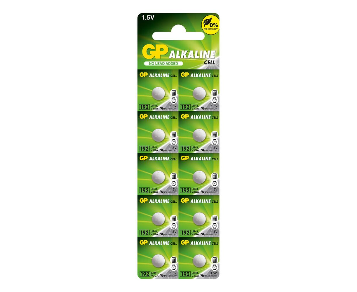 Эл. питания часовой "GP alkaline 192" (G3) (10/250)