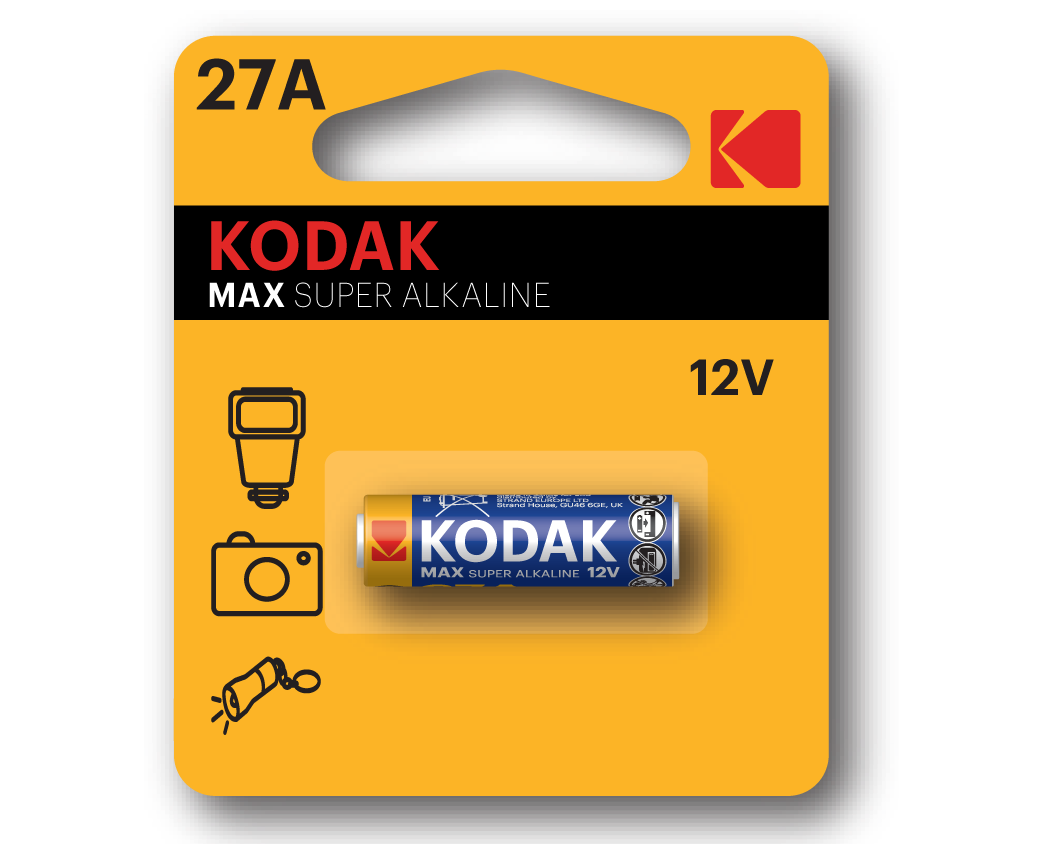 Элемент питания KODAK 27 A BL1 [K27 A-1] (60/240/28800)