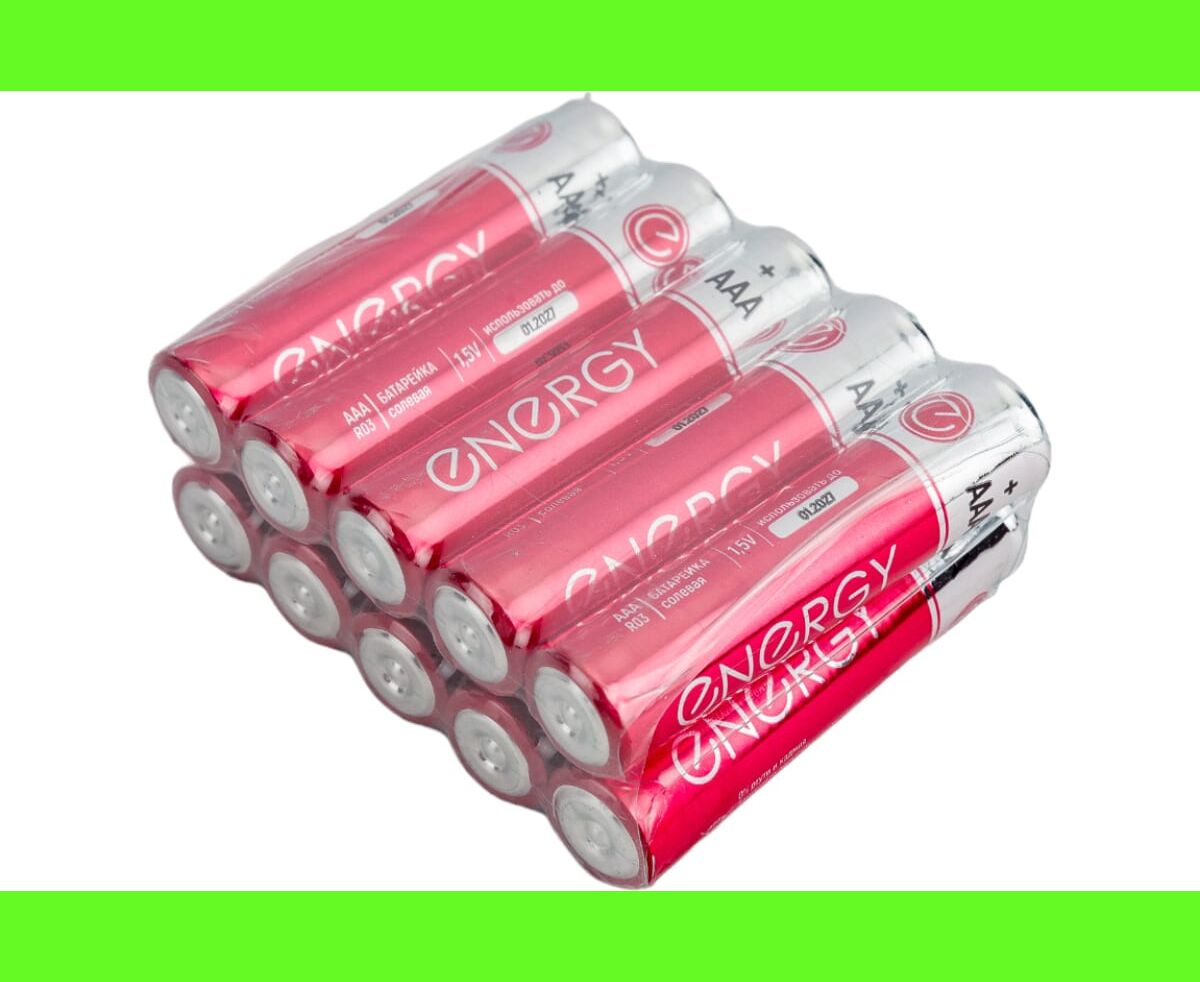 Элемент питания Energy R03/10 S (AAА) (60/2160)