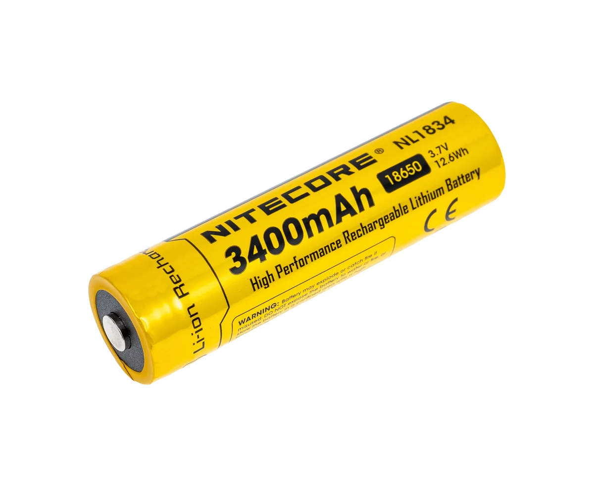 Аккумулятор NITECORE NL1834 18650 3.7v 3400m A