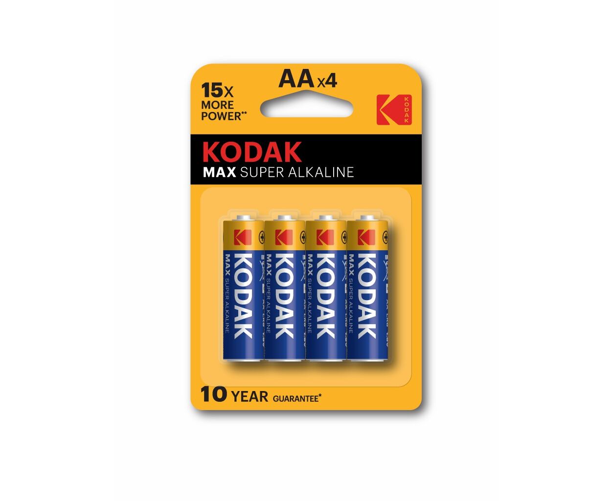 Элемент питания KODAK MAX LR6 BL4 (KAA-4) (80/400/26000)