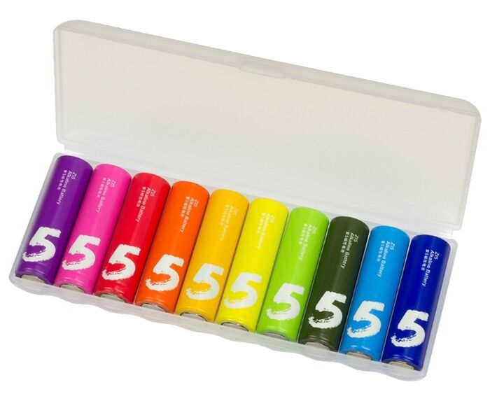 Эл. Питания Хiaomi rainbow zi5 AA 10in1 цветные