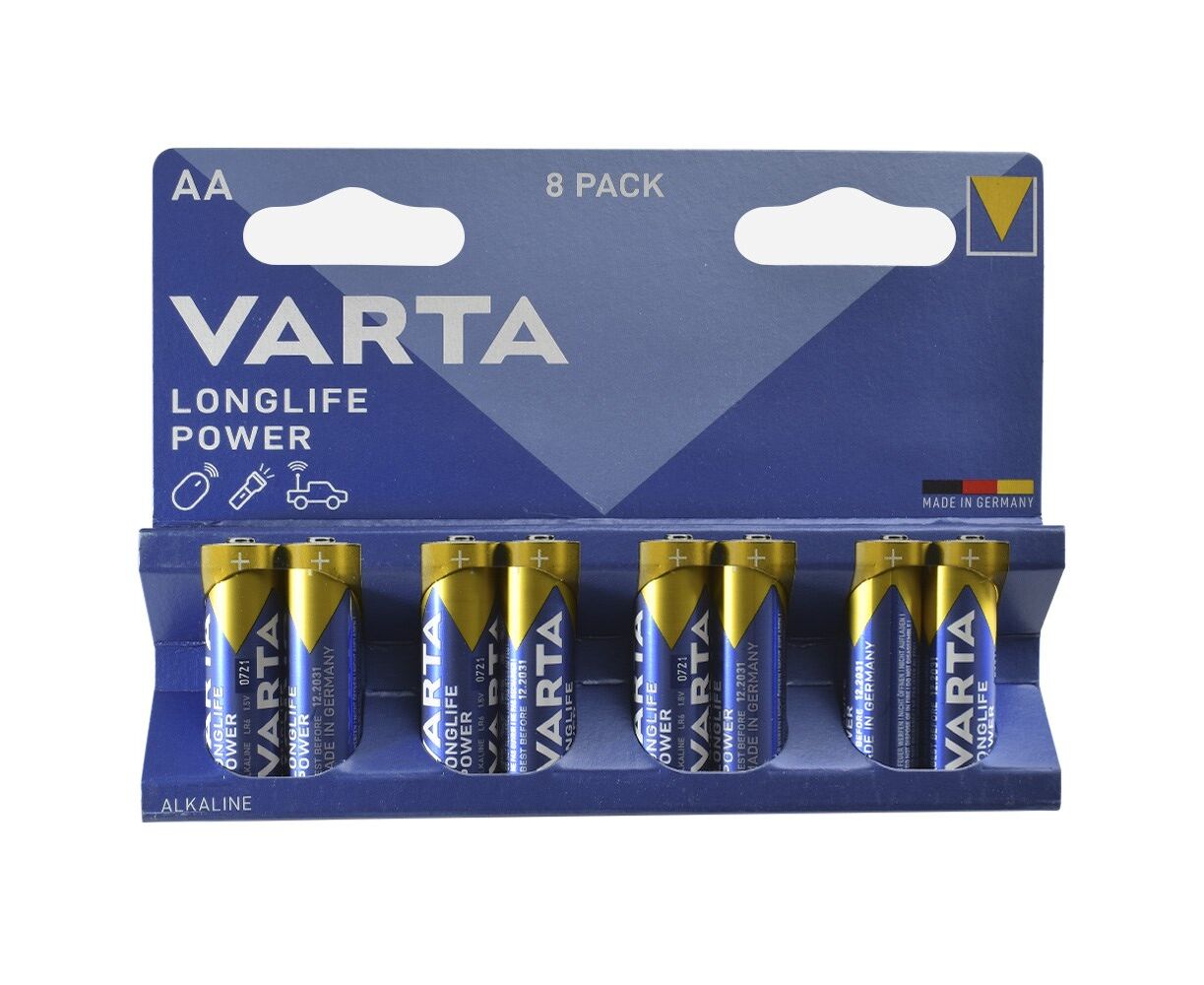 Элемент питания VARTA LR6 LONGLIFE (8 бл) (8/160)
