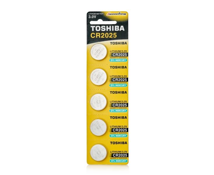 Батарейка Toshiba CR2025/5 BL 100 BOX