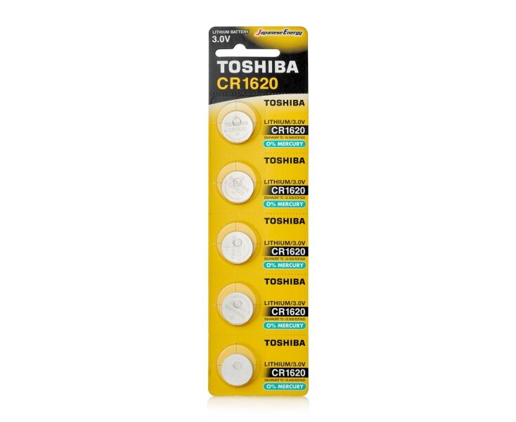 Батарейка Toshiba CR1620/5 BL