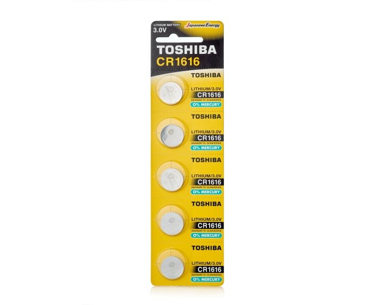 Батарейка Toshiba CR1616/5 BL