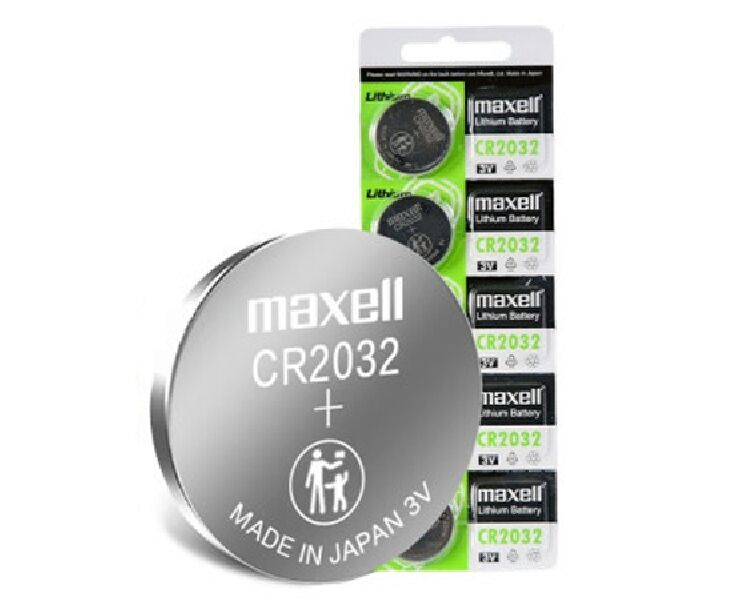 Батарейка MAXELL CR2032/5 BL GREEN (CN)
