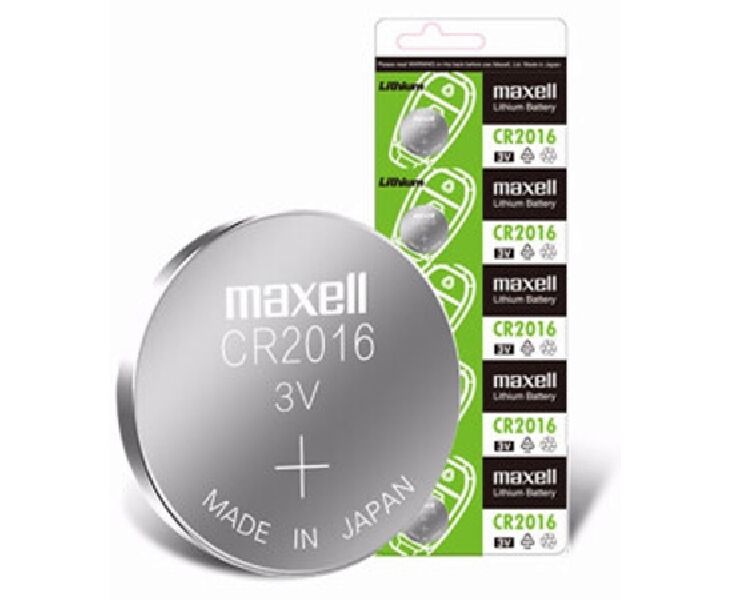 Батарейка MAXELL CR2016/5 BL GREEN (CN)