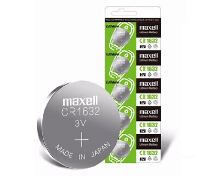 Батарейка MAXELL CR1632/5 BL GREEN (CN)
