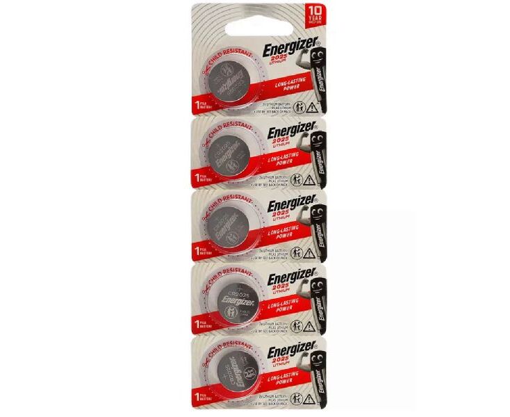 Батарейка Energizer CR2025/5 BL (EU)