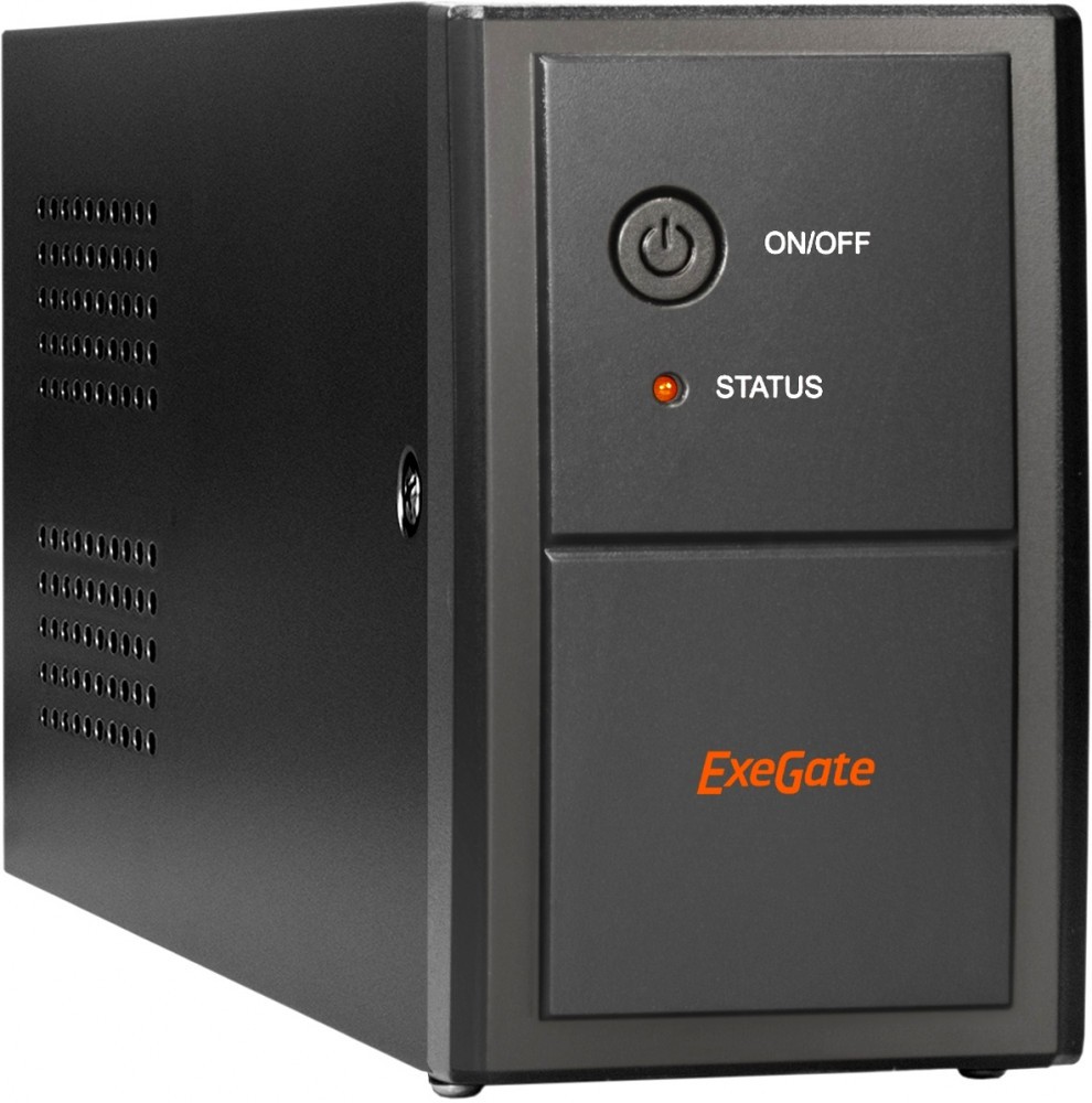 ИБП Exe Gate EP285472 RUS Power Back BNB-850.LED.AVR.C13.RJ.USB (850 VA/480 W, LED, AVR,4*IEC-C13, RJ45/11, USB, Black)