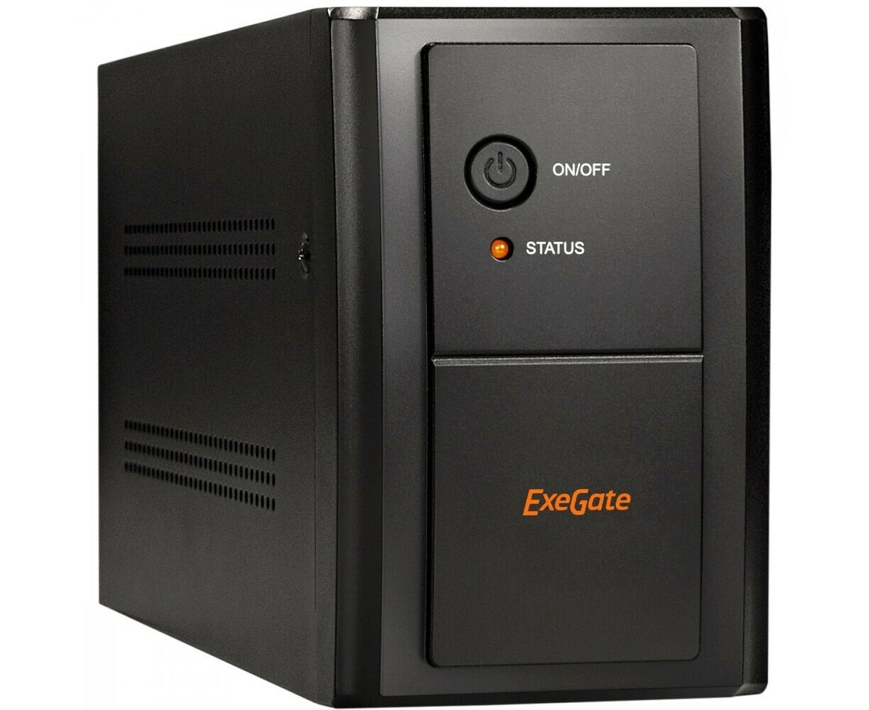 ИБП Exe Gate Special Pro UNB-1000.LED.AVR.EURO.RJ (EP285483 RUS) 1000 VA/650 W Black