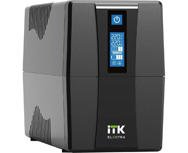 ИБП ITK Electra EET-0800 VA-1-001 480 Вт 800 ВА черный