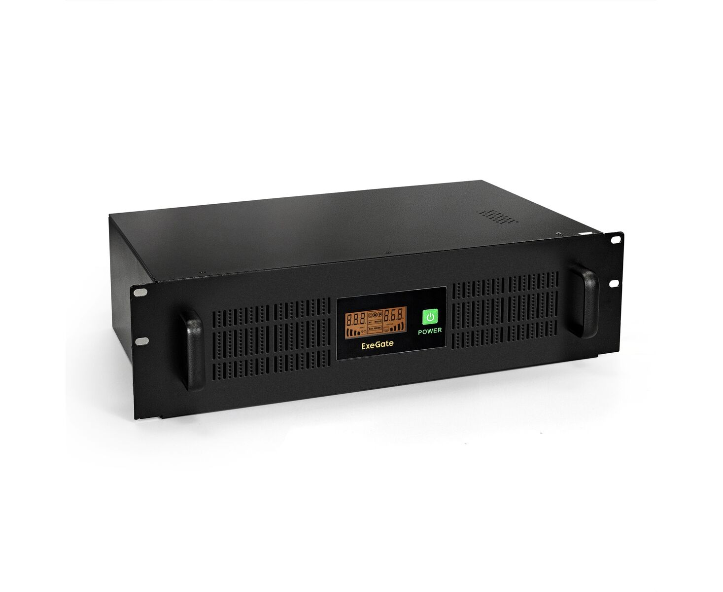 ИБП Exe Gate EP285776 RUS Server RM UNL-1500.LCD.AVR.С13.RJ.USB.3 U (1500 VA/900 W, LCD, AVR, 4*C13, RJ45/11, USB, 3 U)