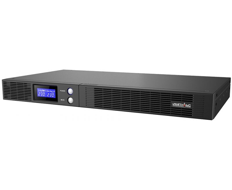 ИБП Импульс Слим 1500 (SL15201) 900 Вт 1500 ВА черный