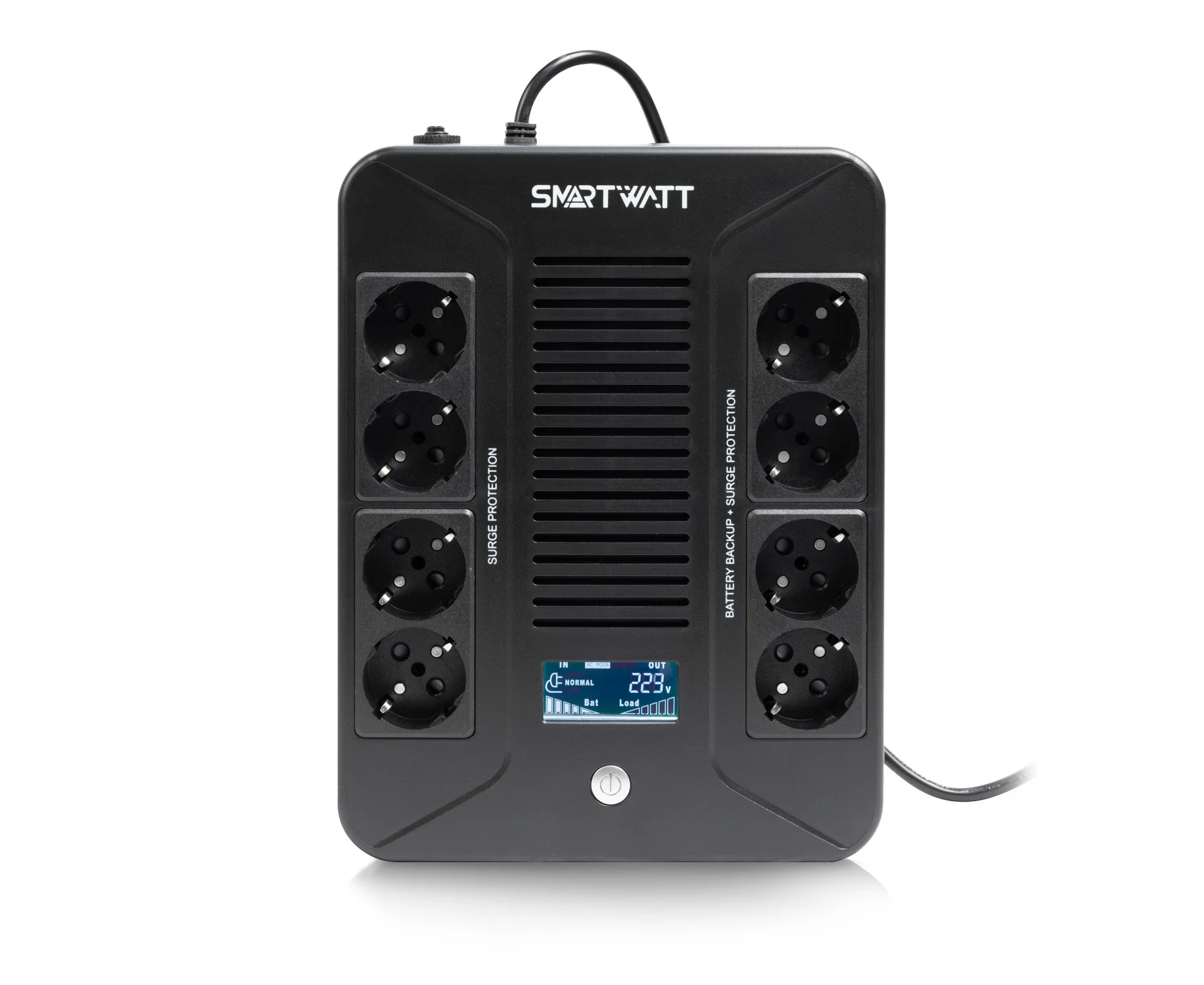 ИБП Smartwatt SAFE PRO LCD 1000 600 Вт 1000 ВА черный