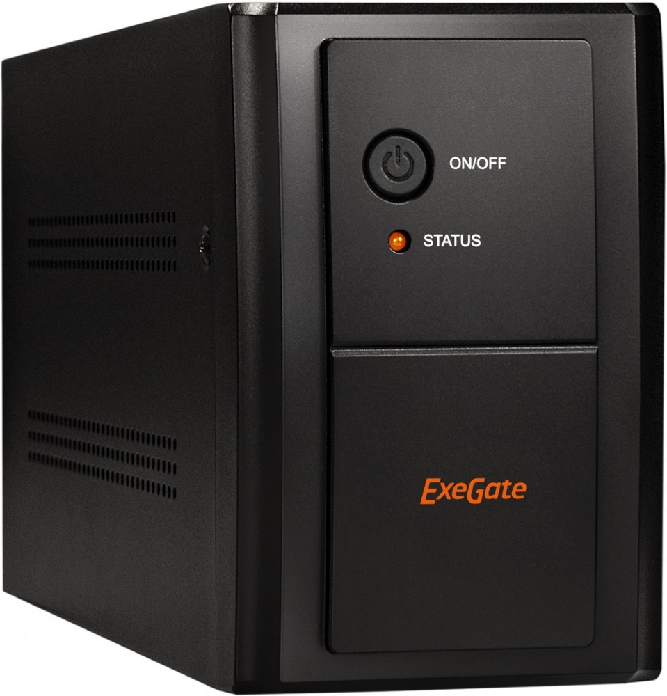 ИБП Exe Gate EP285527 RUS Special Pro UNB-2200.LED.AVR.EURO.RJ.USB (2200 VA/1300 W, LED, AVR, 4 евророзетки, RJ45/11, USB, Black)