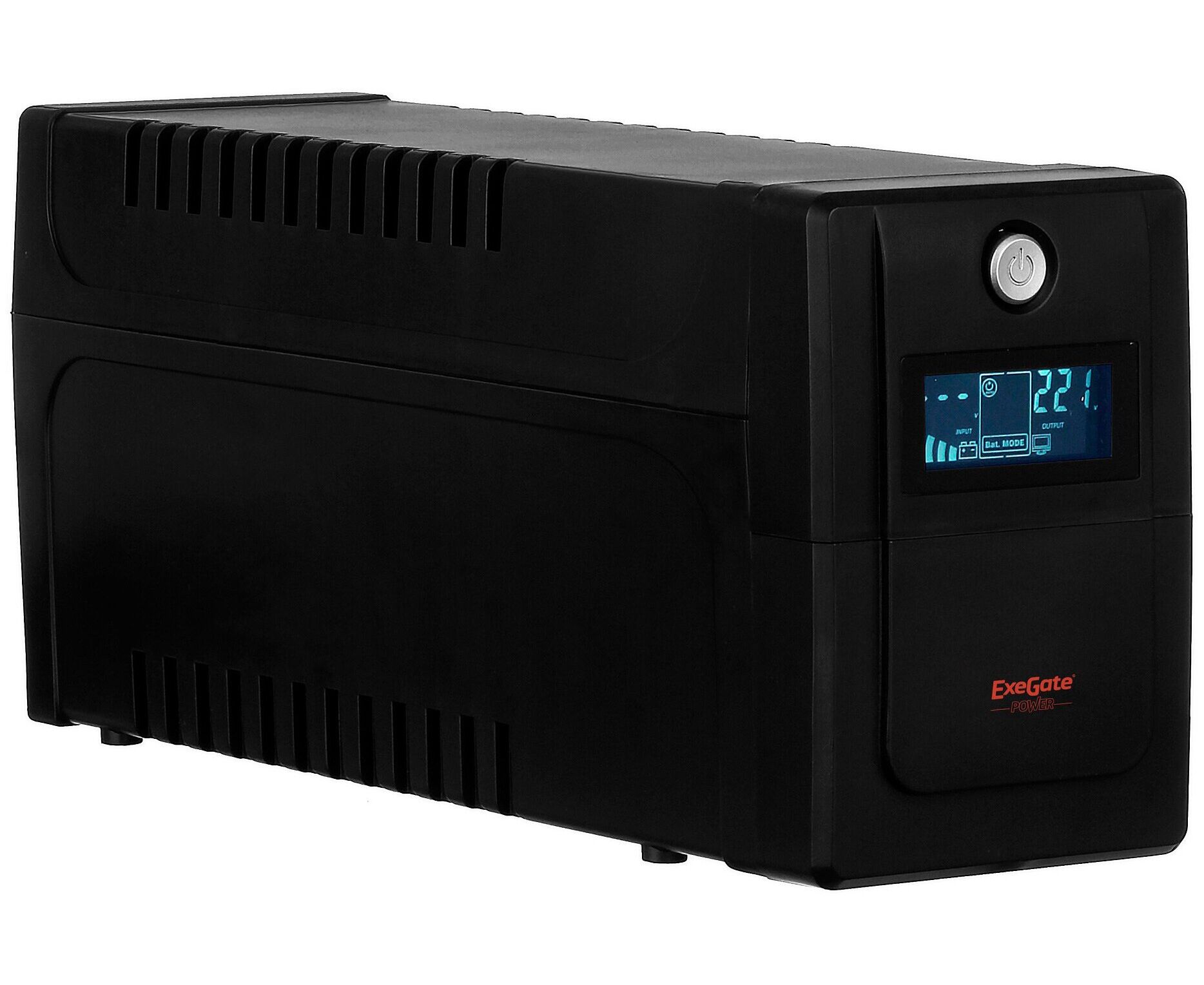 ИБП Exegate Power Smart ULB-800 LCD (EP212517 RUS) 800 VA, Black
