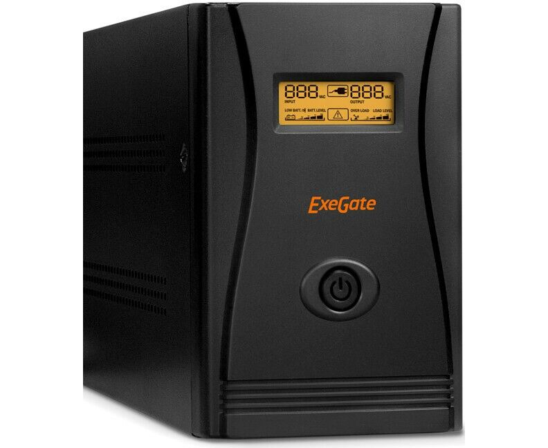ИБП Exe Gate Special Pro Smart LLB-2200.LCD.AVR.C13.RJ.USB (EP285529 RUS) 2200 VA/1300 W Black