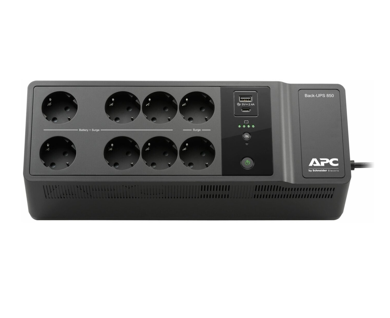 Источник бесперебойного питания APC Back-UPS BE850 G2-GR 520 Вт 850 ВА черный
