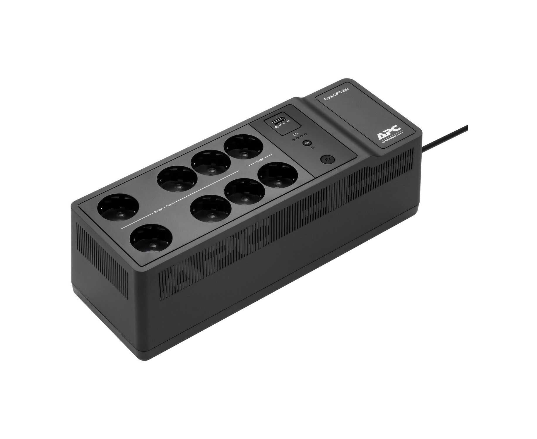 ИБП APC Back-UPS BE650 G2-GR 400 Вт 650 ВА черный