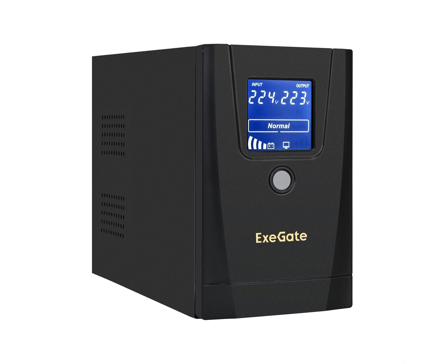ИБП Exe Gate EX292788 RUS Special Pro Smart LLB-1000.LCD.AVR.1 SH.2 C13.RJ.USB Black